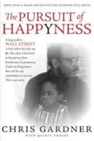 "The pursuit of happyness"