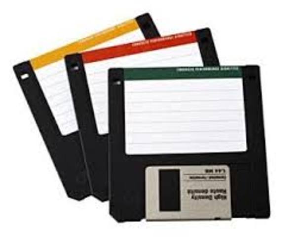 Conocí los discos de 3 y media