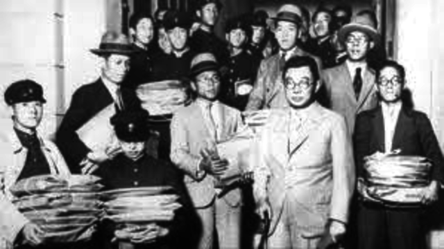 Japan withdraws from Leaugue of Nations