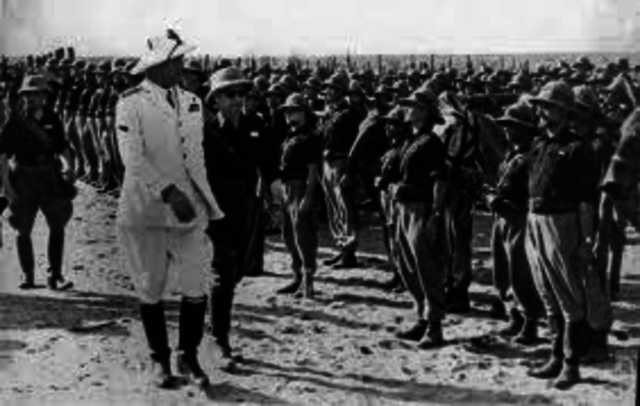 Mussolini ordered a massive invasion of Ethiopia