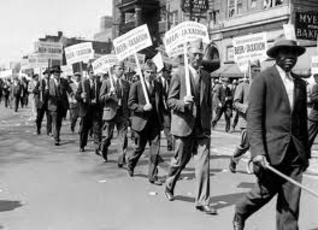 The Great Depression Struck