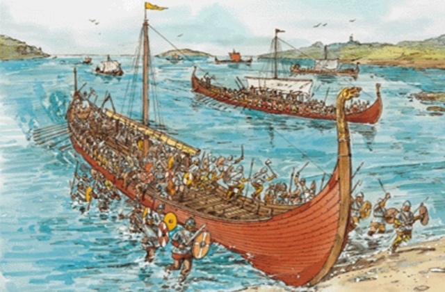 Vikings come to Ireland