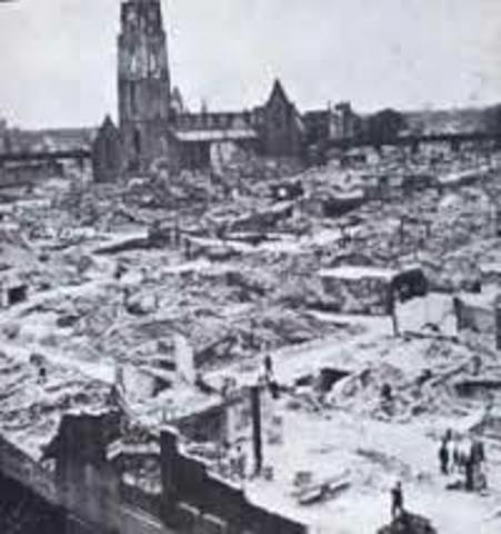 Germany invades Netherlands, Belgium, and Luxenbourg