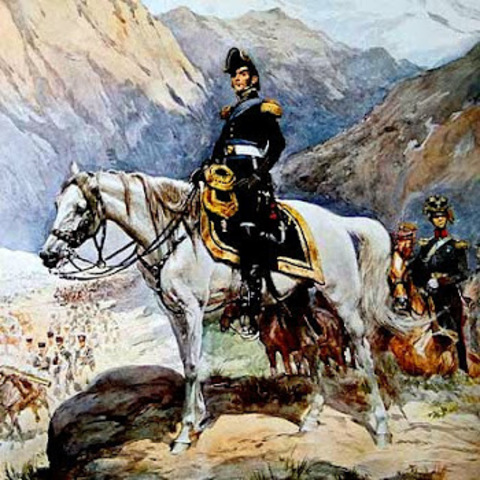 Organiza el Ejèrcito de los Andes