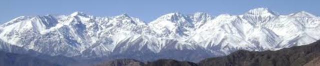 Comienza el cruce de la cordillera