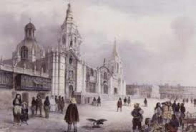 San Martín llega a Perú