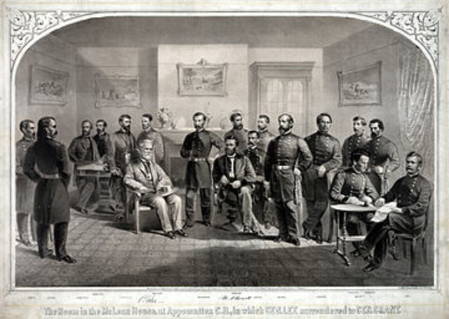 surrendur of appomattox