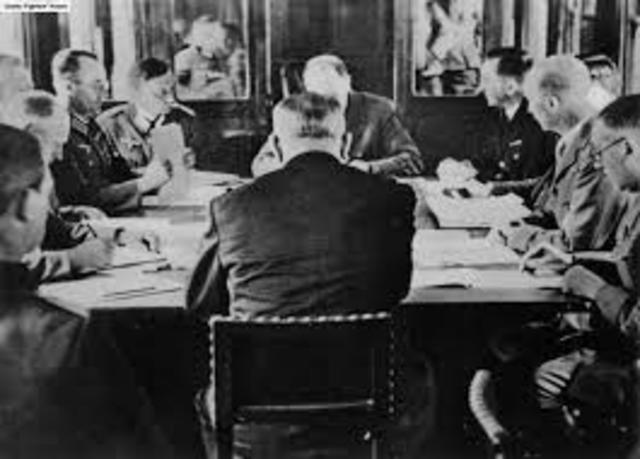 French surrender to Germany