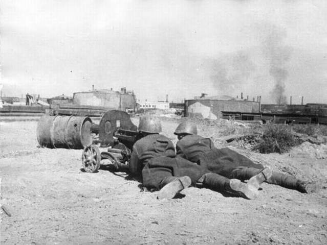 Соединение войск 21-й и 62-й армий Донского фронта