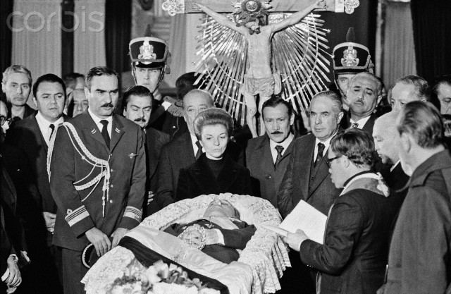 Juan Peron's Death