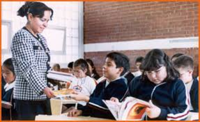 Cómo se impartían las clases en la secundaria