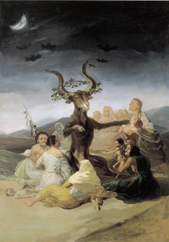 Witches Sabbath by Francisco Goya