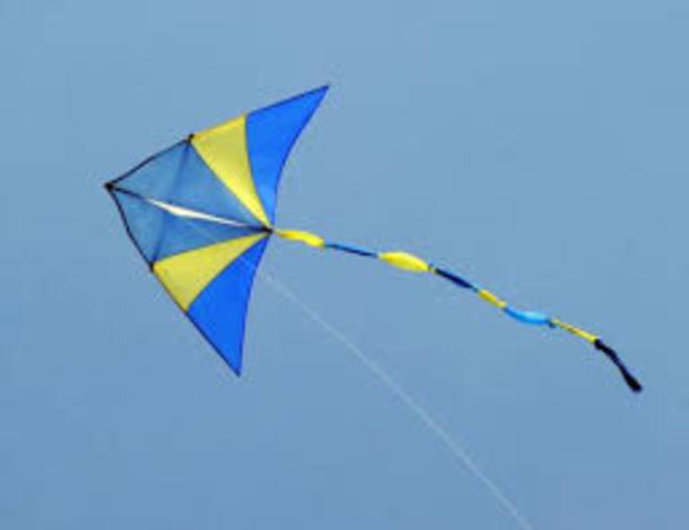 How long have kites been around ?