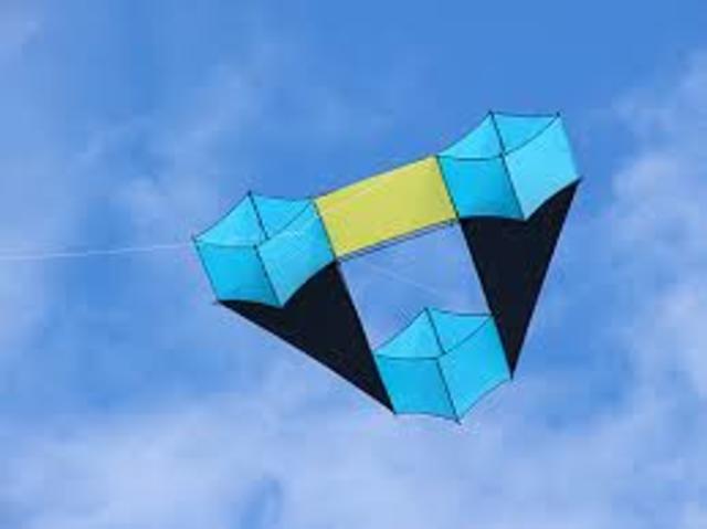 Who flew decorated kites ?