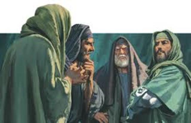 Religious leaders plot against Jesus