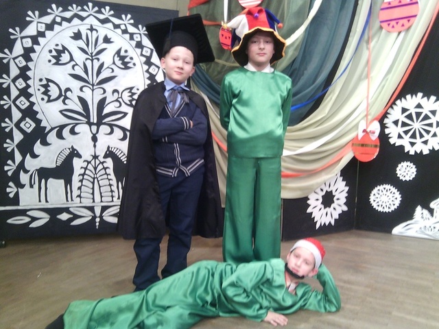 театр в школе.