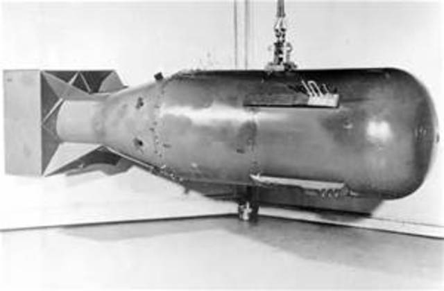Dropping of the atomic bomb
