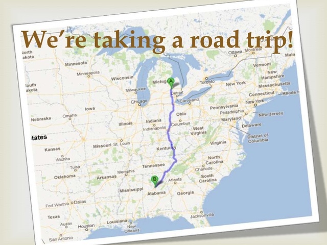 Start Trip to Birmingham