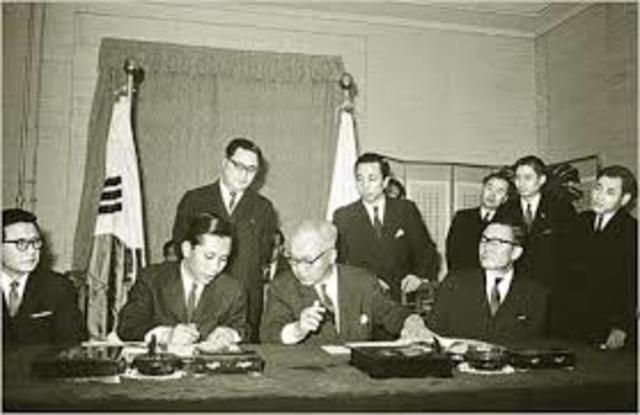 Japan signs treaty with China to respect China's borders