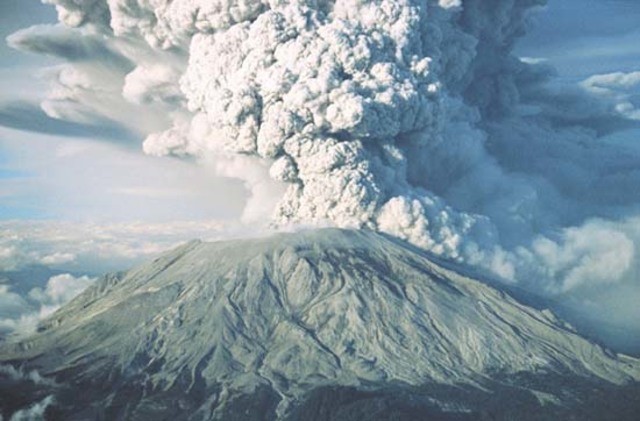 Mt. Saint Helens Erupts