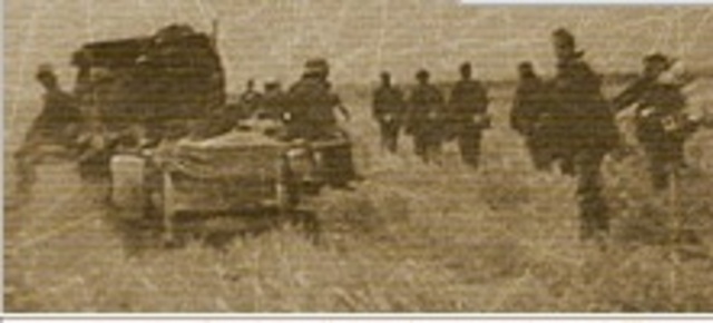 Начало уличных боев в Новороссийске.