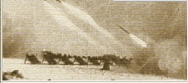 Советская авиация совершает налеты на военно-промышленные объекты Данцига и Кенигсберга.