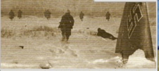 Завершение окружения петергофско-стрельнинской группировки немецких войск.