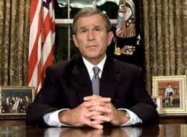 George Bush talks about 9/11