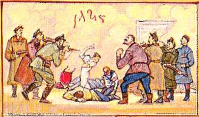 Royal family murdered