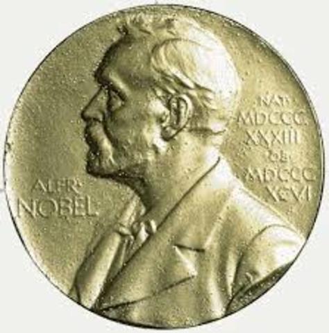 Awarded the Nobel Prize
