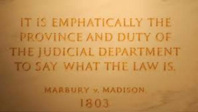 Marbury v. Madison