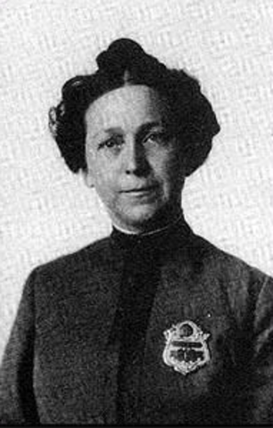 Alice Stebbins Wells, 1st American Born Policewoman