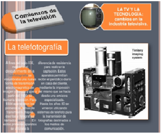 surge la telefotografía .