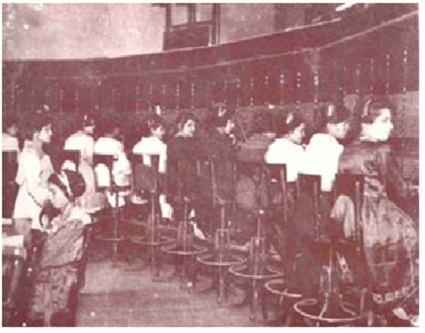 primera central pública telefónica,