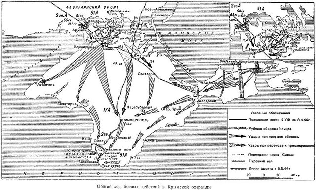 Начало освобождения Крыма