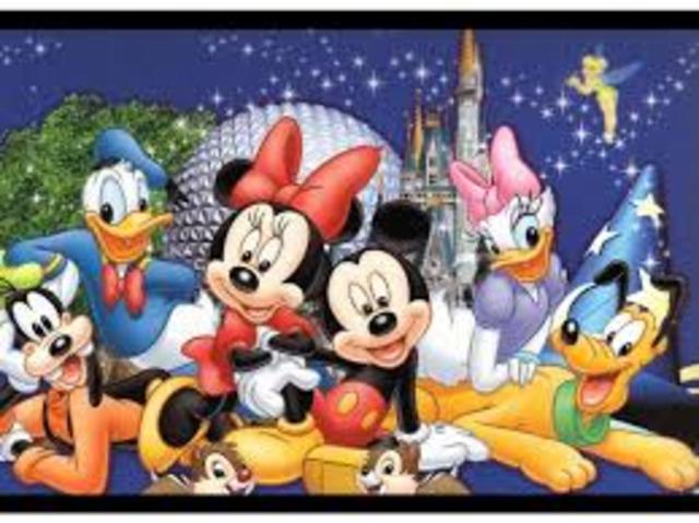Mickey's newly created friends