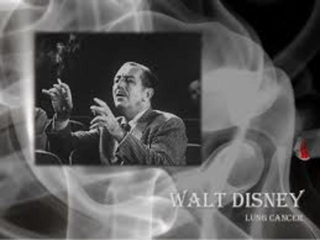 Disney diagnosed cancer.