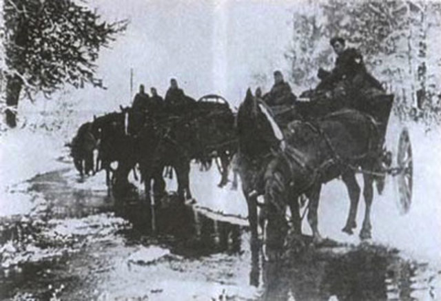 Прорыв немецкой обороны южнее Риги