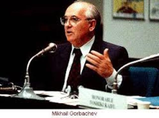 gorbachev coem to power
