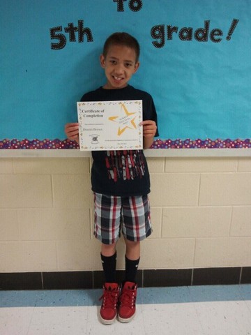 I graduated 5th grade