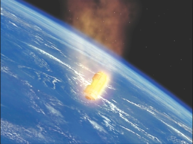 Skylab Falls to the Earth