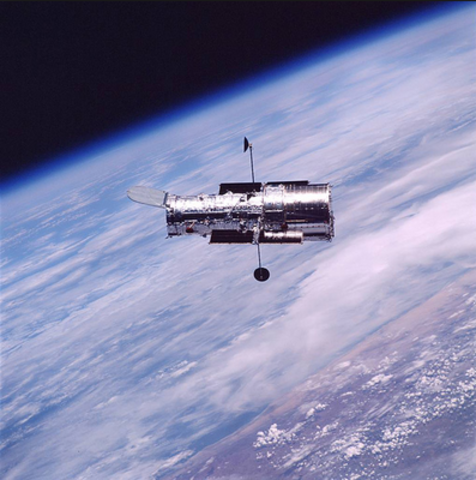 Hubble Telescope Lauched