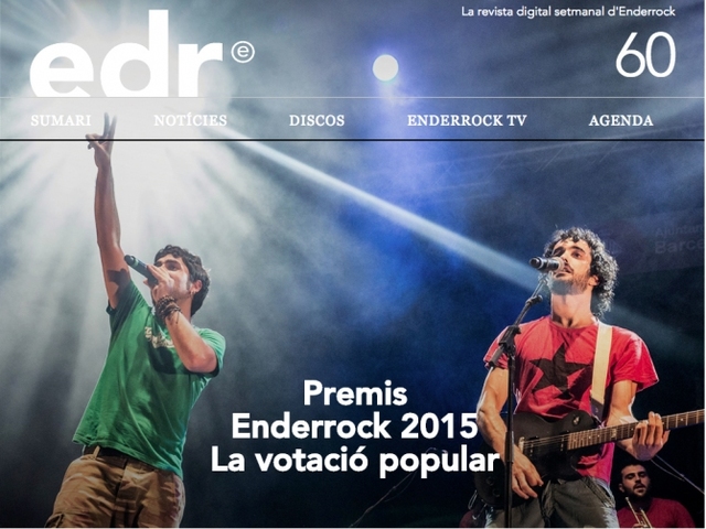 PRIMER GRUP SENSE DISC FÍSIC QUE ÉS PORTADA ENDERROCK2012