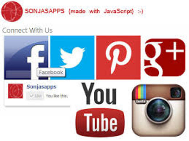 Twitter, Google+, Instagram, Pinterest 2009