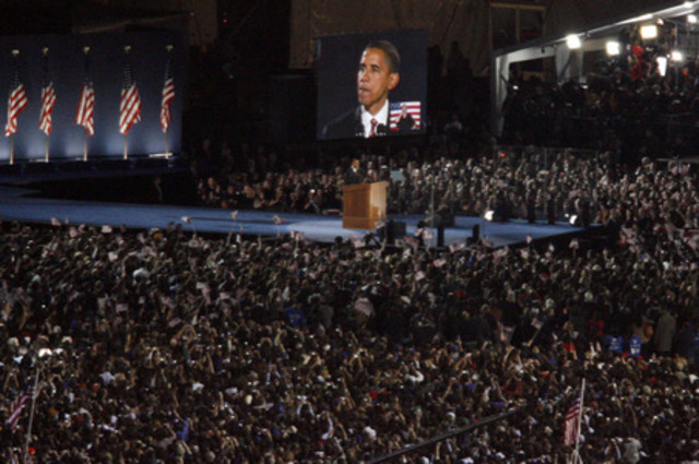 Obama Historic Victory Speech
