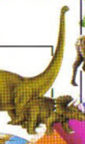 aparecen los dinosaurios