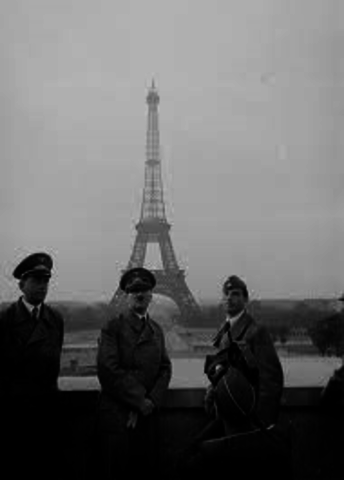 Germany invades Paris