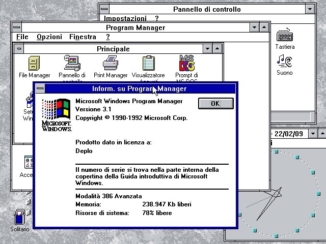 Esce MS Windows 3.1