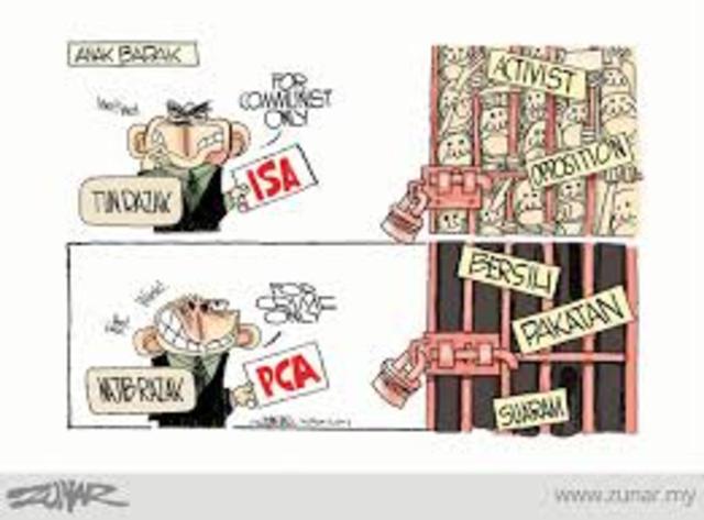 The Internal Security Act