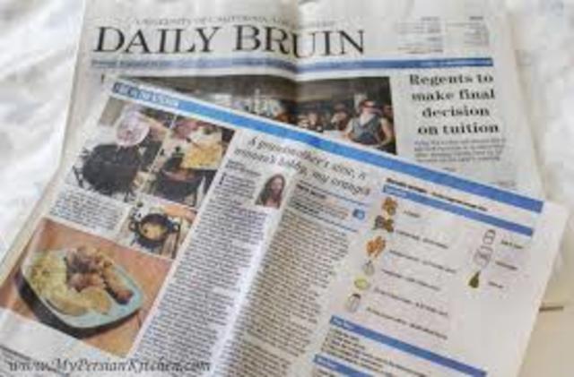 Started Working at UCLA's Daily Bruin